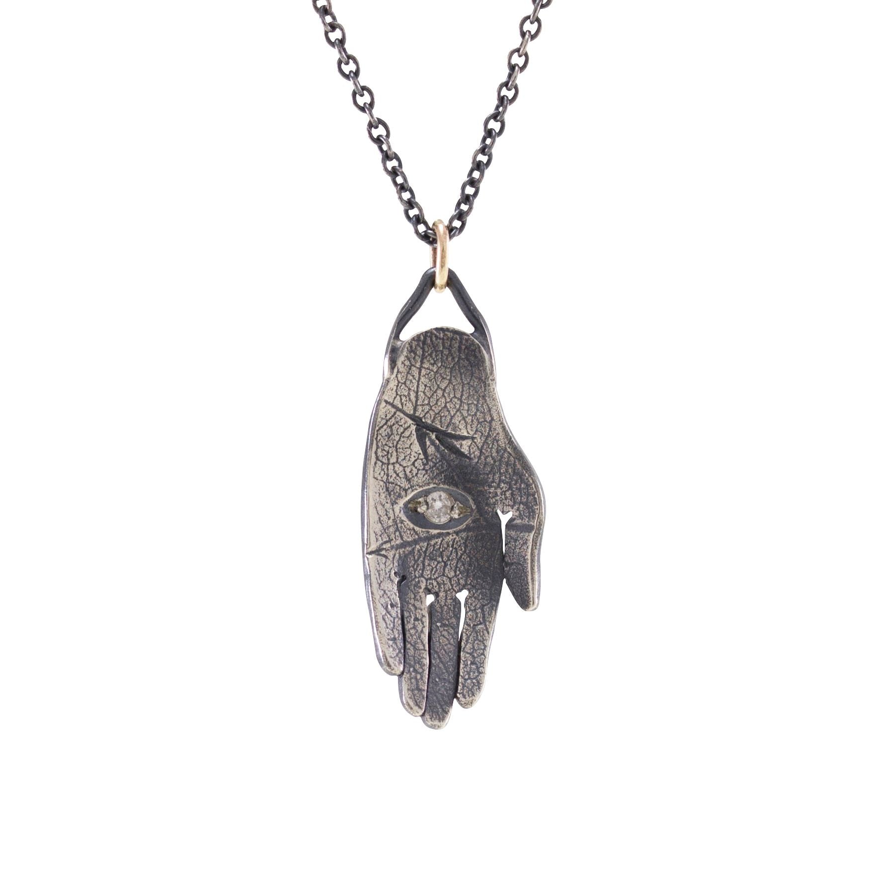 MY HAMSA NECKLACE - SILVER