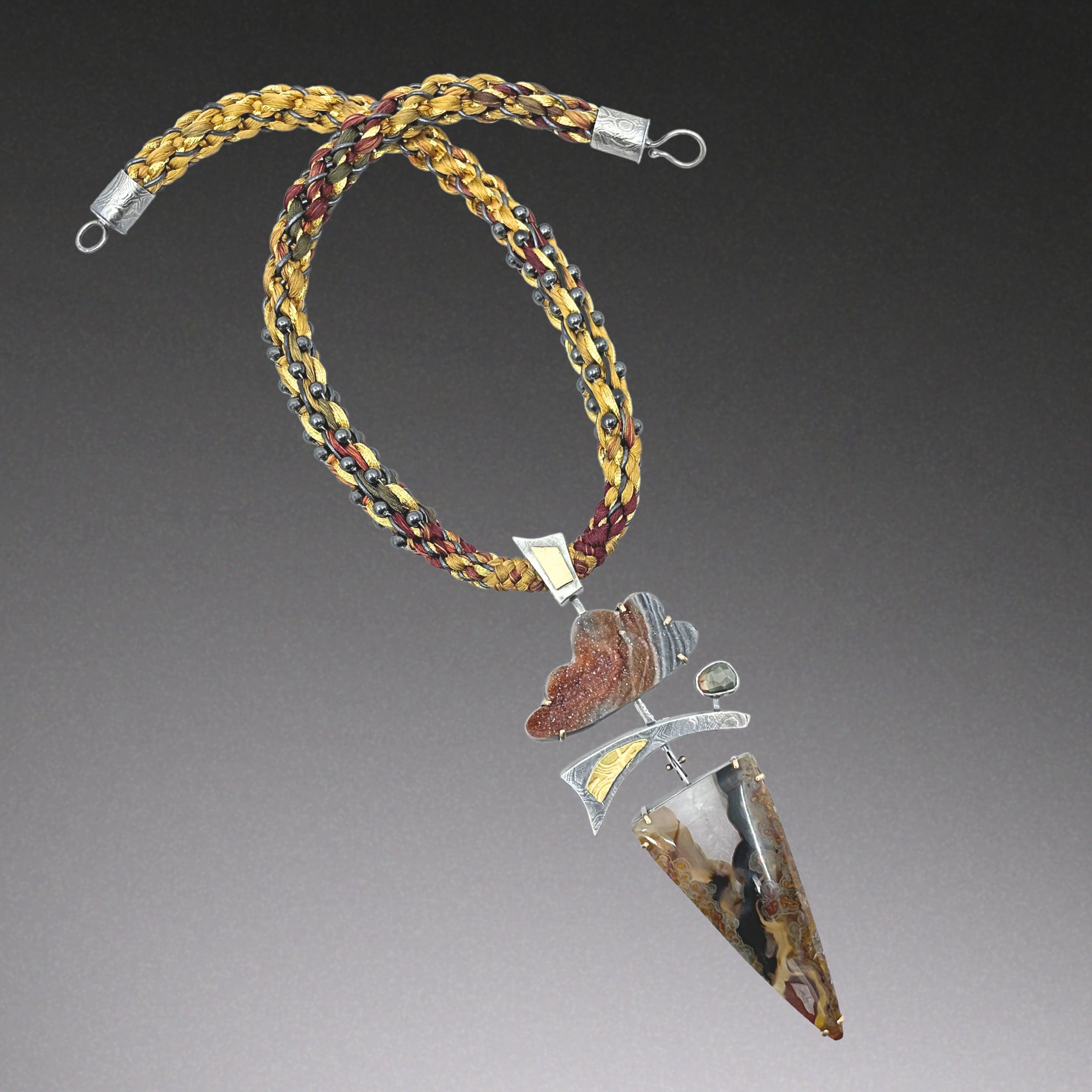 FROM RUST TO GOLD NECKLACE