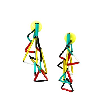 MISMATCHED POST EARRINGS 3