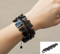 BLACKSTAR SLOPES CHARM BRACELET