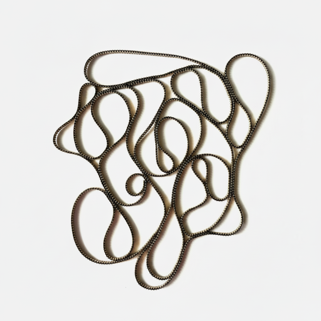 INTERLACE III - ZIPPER SCULPTURE