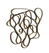 INTERLACE III - ZIPPER SCULPTURE