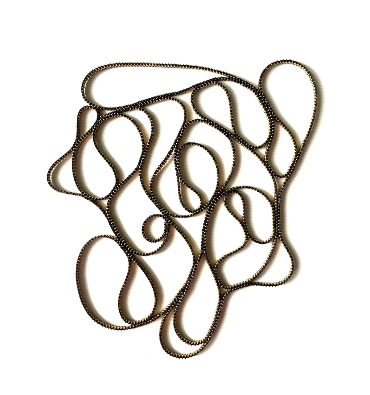INTERLACE III - ZIPPER SCULPTURE