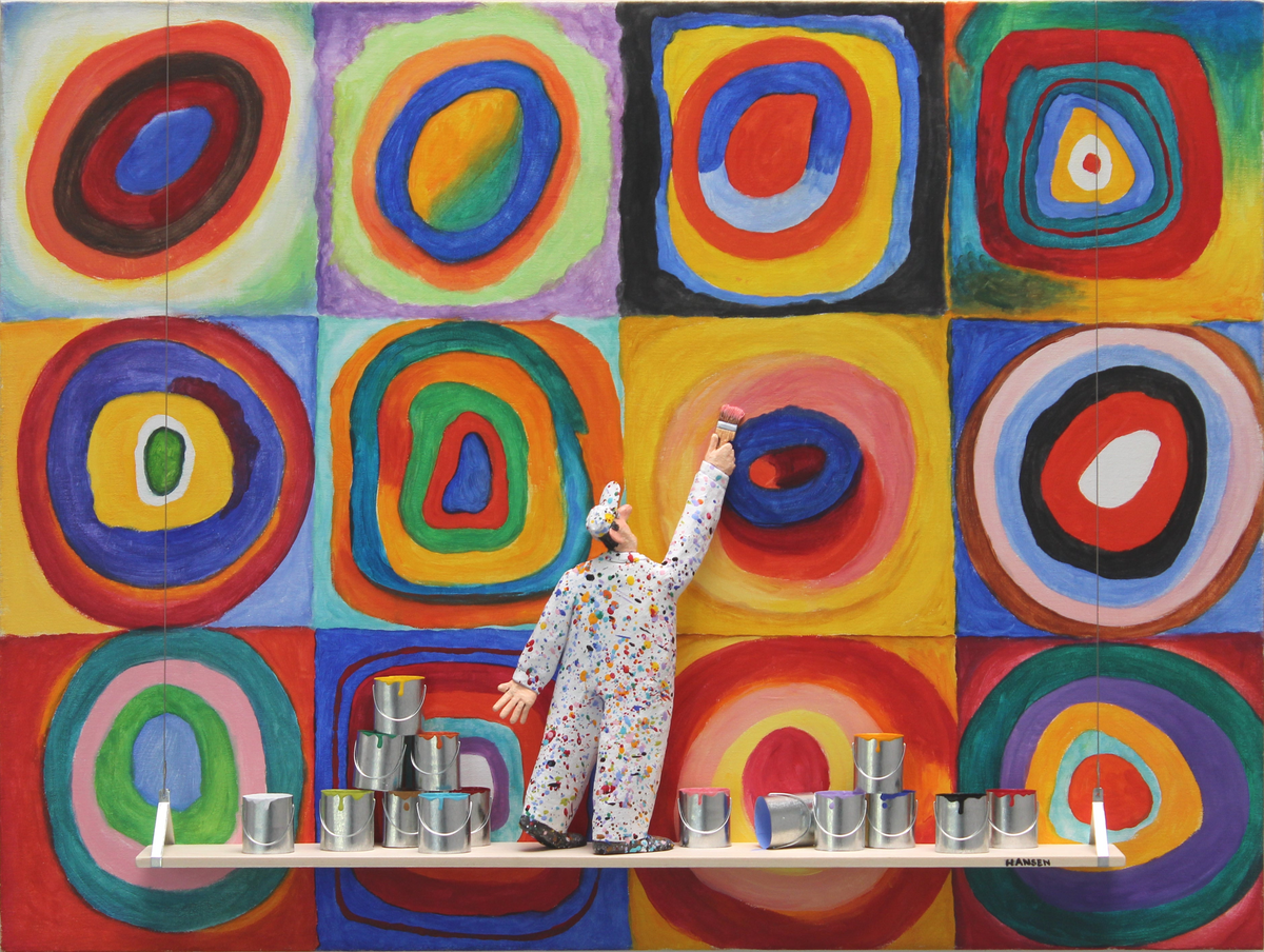COLOR STUDY "KANDINSKY 1913"