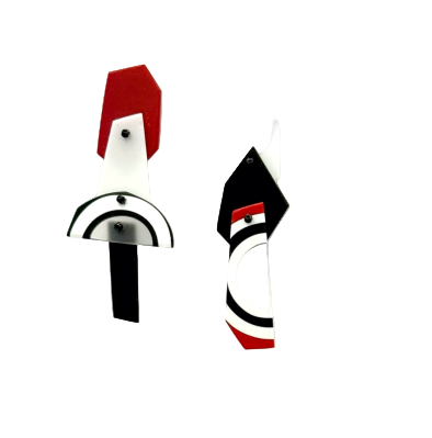 MISMATCHED POST EARRINGS 2