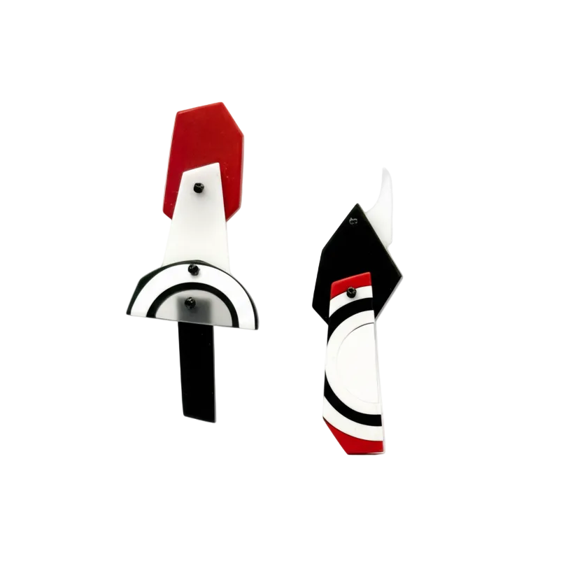 MISMATCHED POST EARRINGS 2