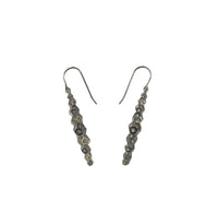 DOUBLE DODECAHEDRON PILLAR EARRINGS_