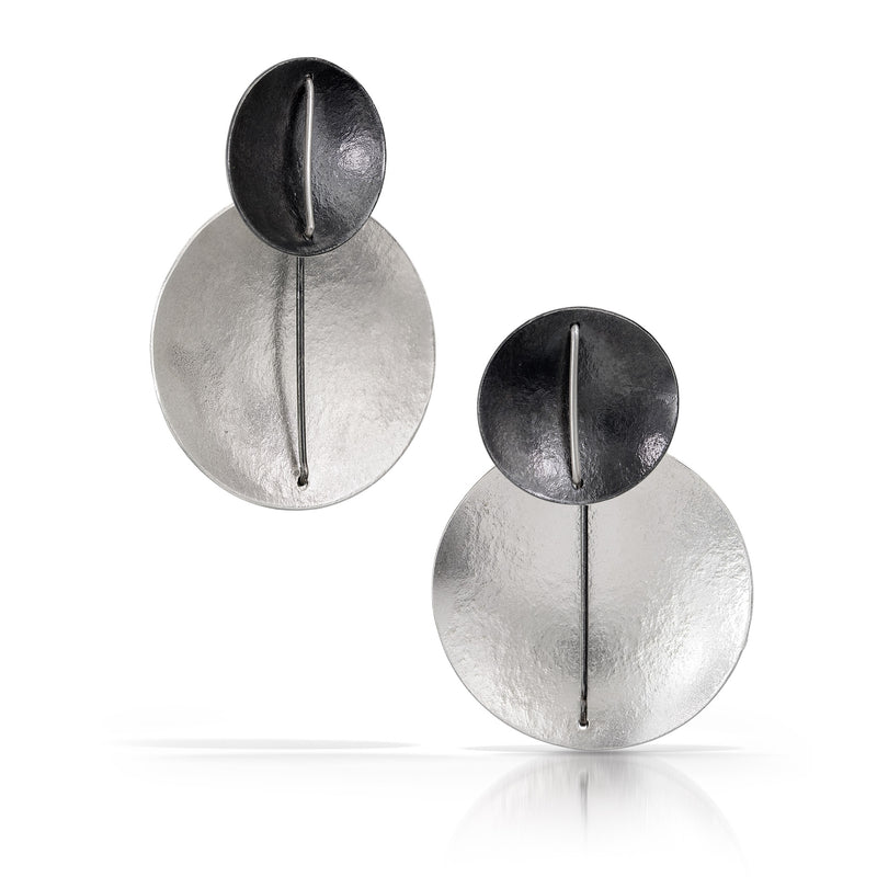DOUBLE CIRCLE EARRINGS