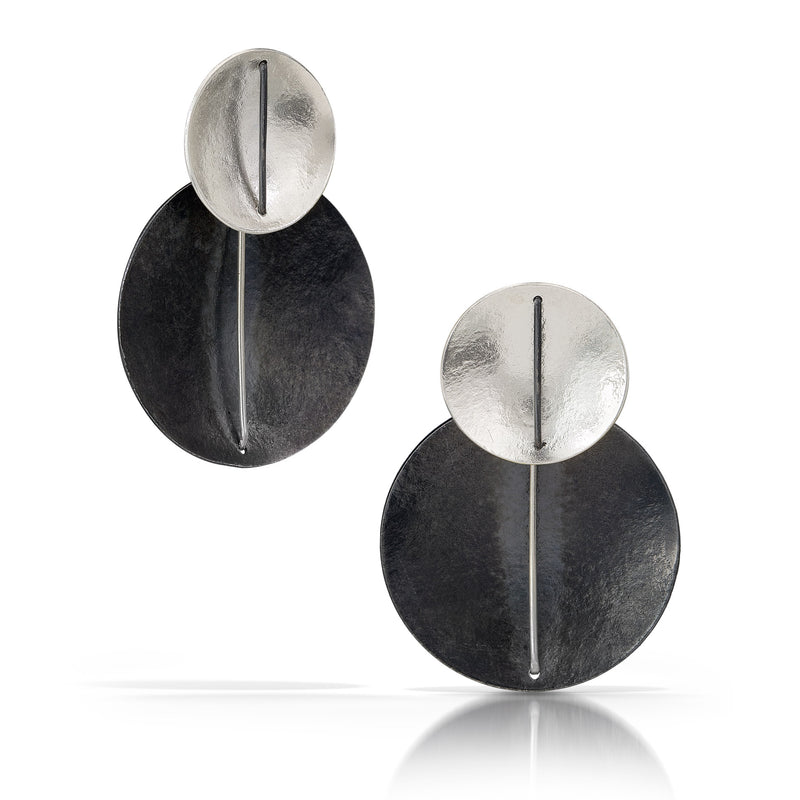 DOUBLE CIRCLE EARRINGS