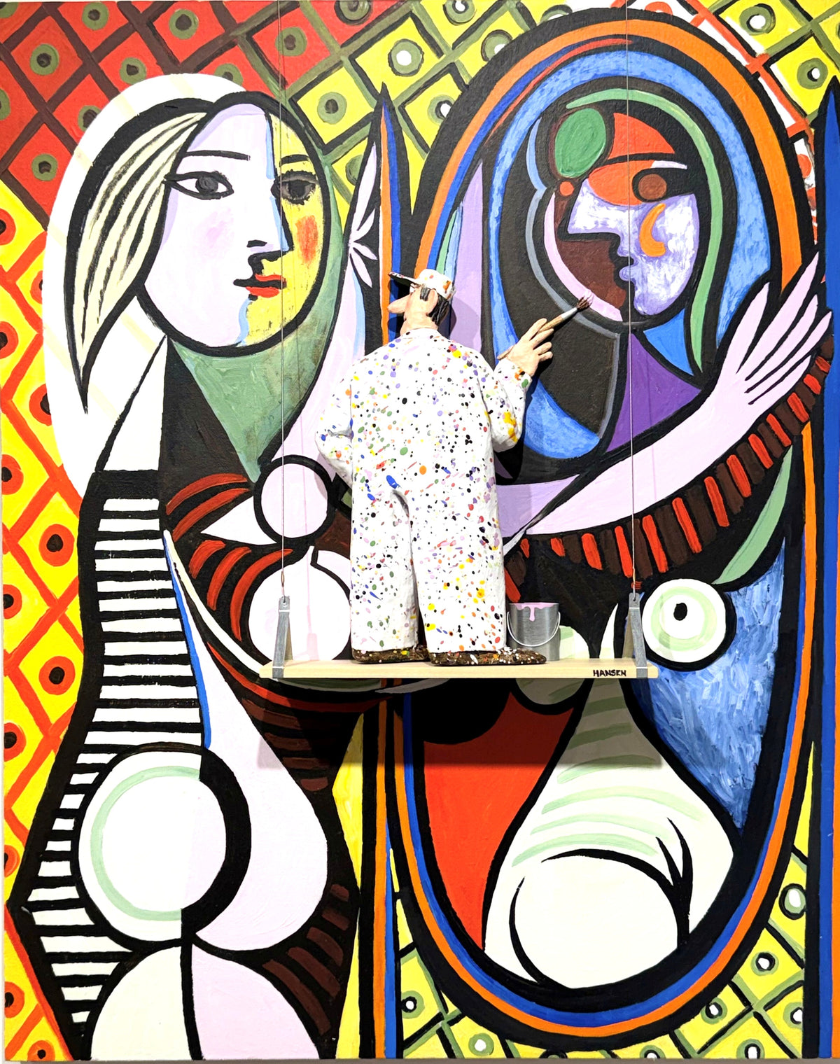 GIRL BEFORE A MIRROR - "Picasso 1932"