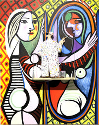 GIRL BEFORE A MIRROR - "Picasso 1932"