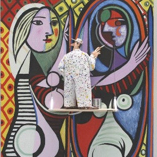 GIRL BEFORE A MIRROR  - "Picasso 1932"
