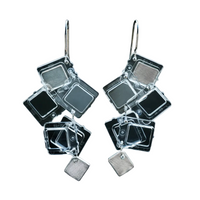 ICED WINDOWS EARRINGS - SMALL