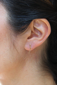 LARGE BRANCH STUDS - GOLD