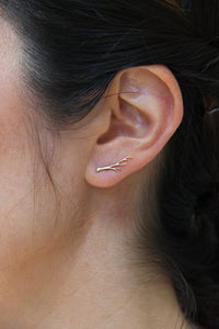 LARGE BRANCH STUDS - GOLD