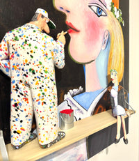 PORTRAIT OF MARIE - THERESE WALTER WITH GARLAND - Picasso 1937