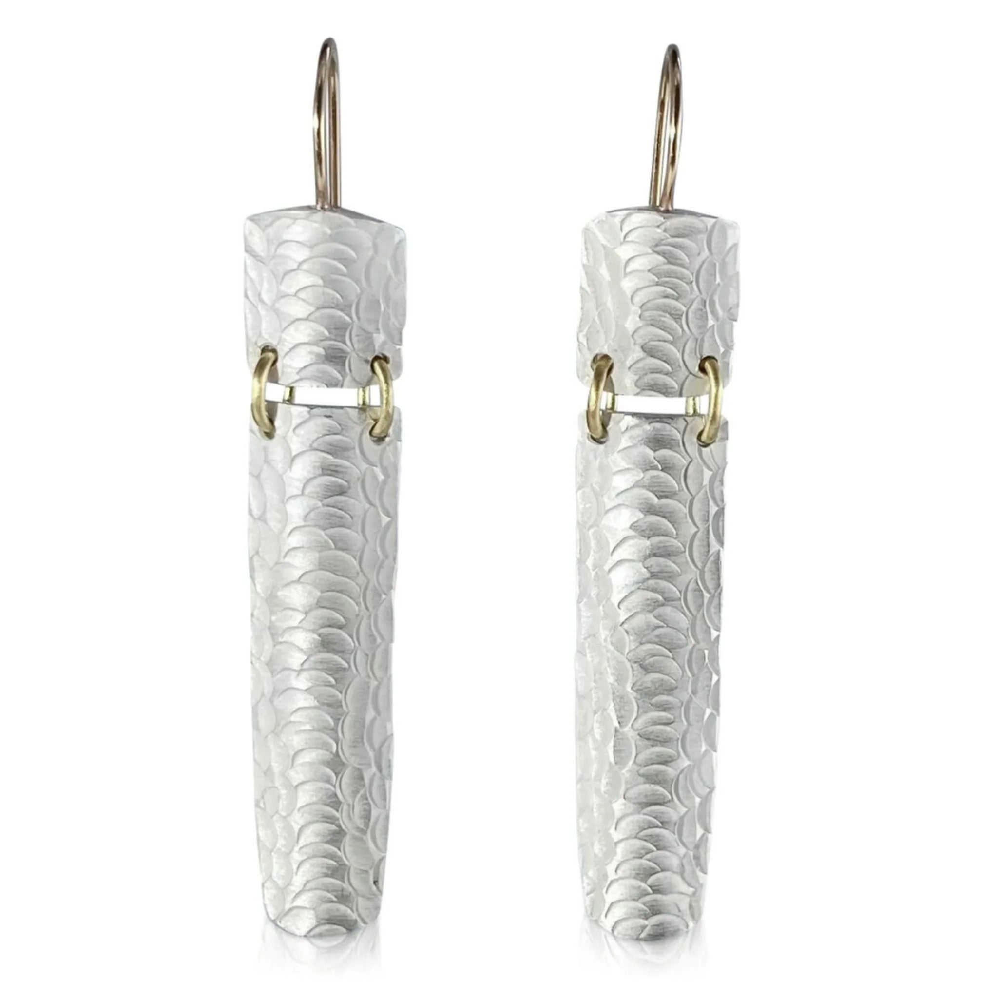 SPLIT TEXTURED EARRINGS