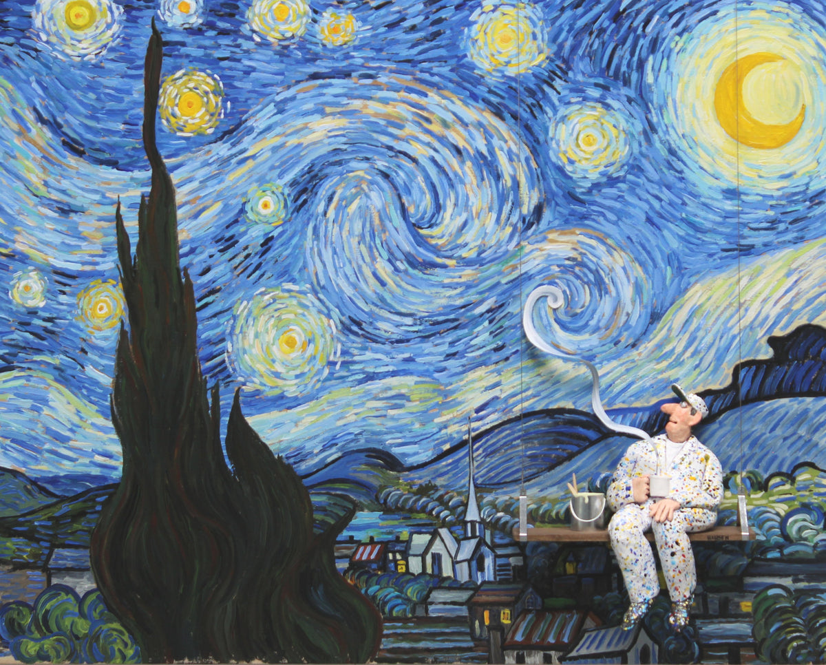 THE STARRY NIGHT "Vicent Van Gogh 1889"