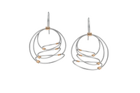 SWIRL HOOK EARRINGS