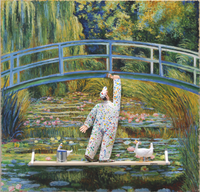 WATER LILY POND "MONET 1899"