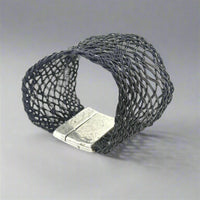 BLACK THERMOPLASTIC BRACELET