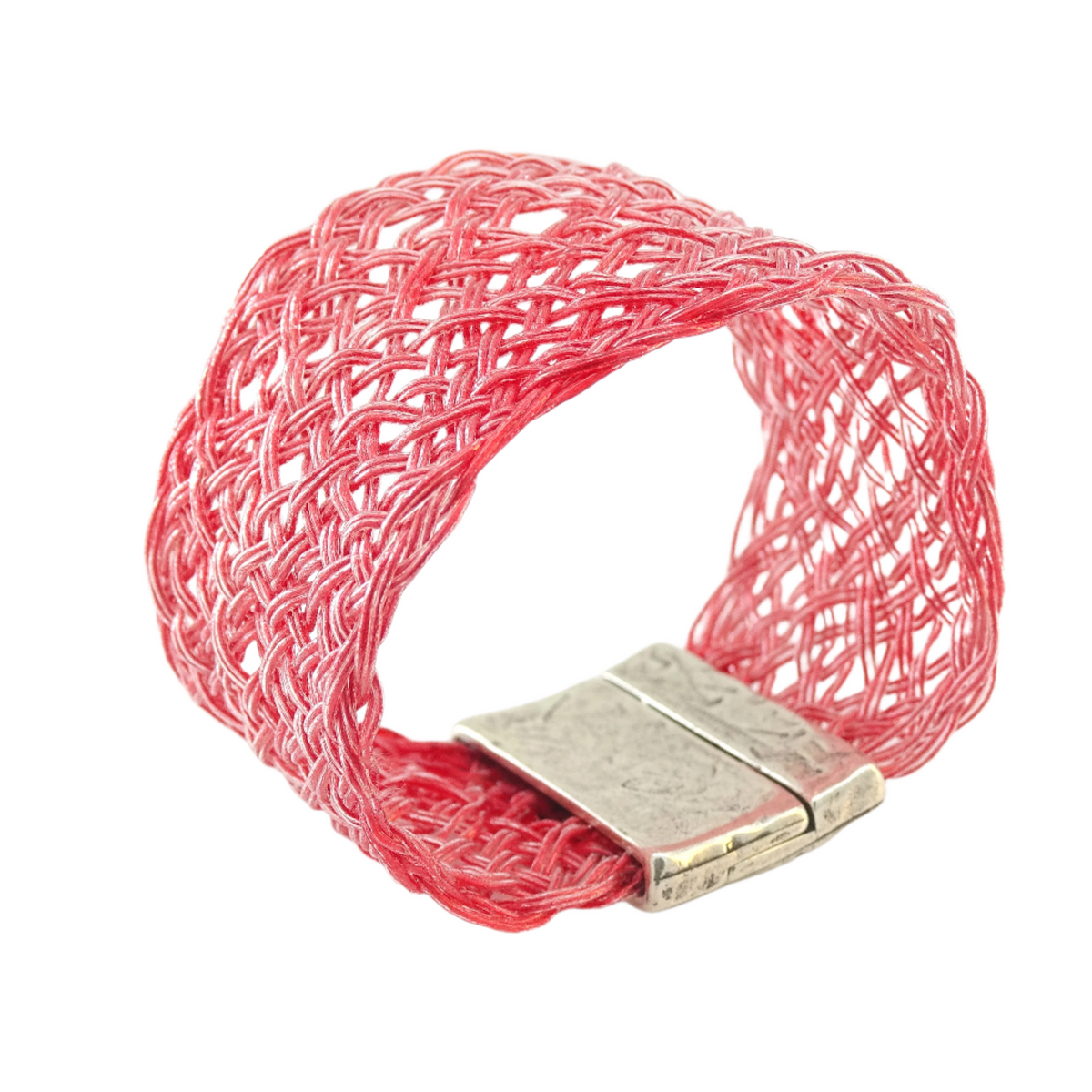 RED THERMOPLASTIC BRACELET