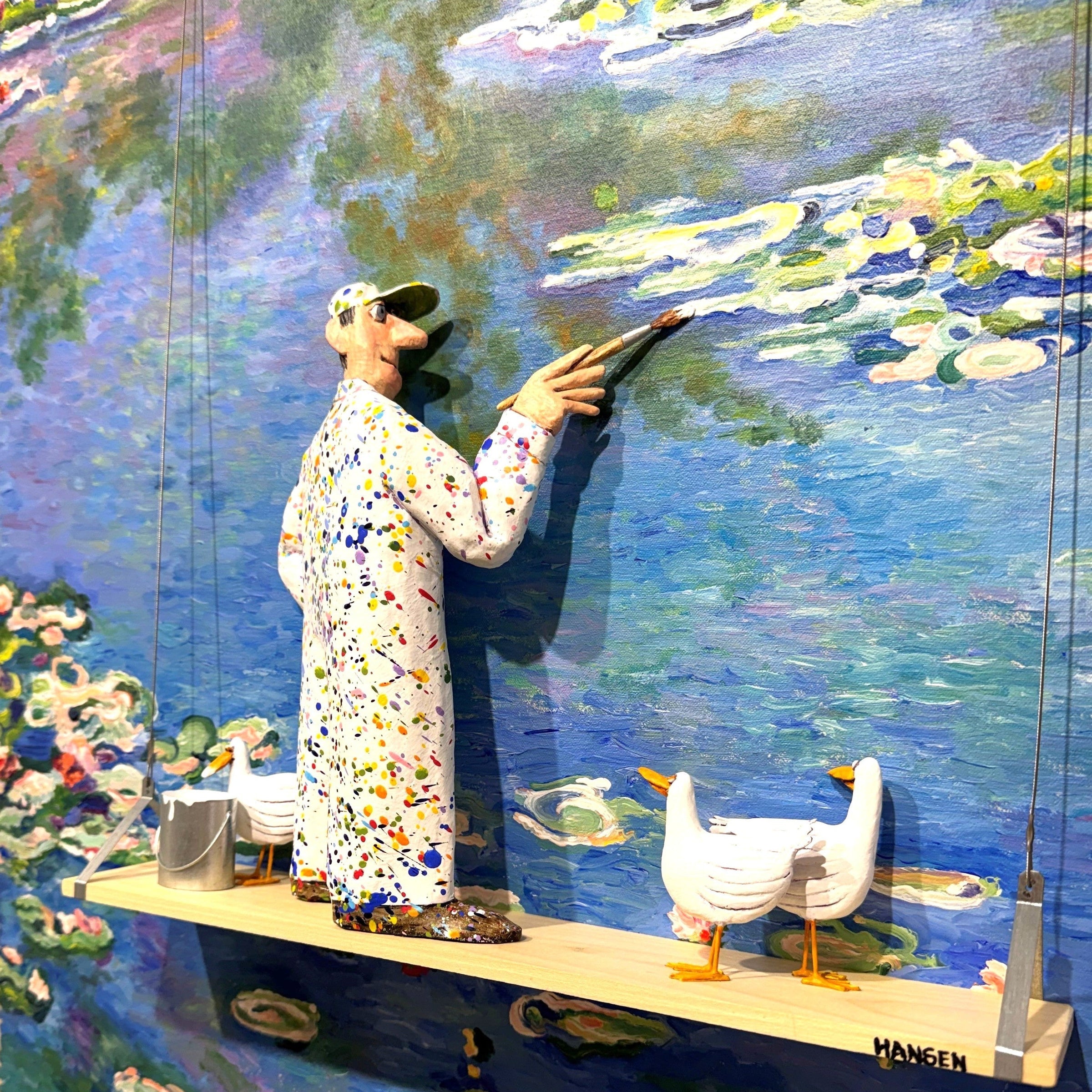 WATER LILIES - "Claude Monet 1906"