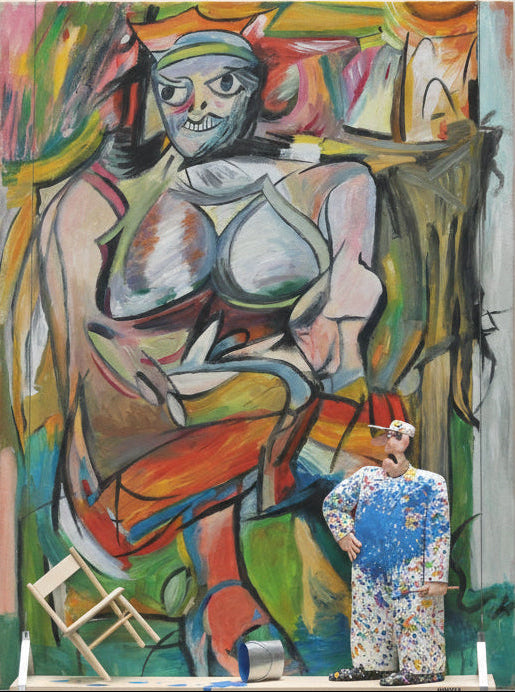 WOMAN I - Willem DeKooning, 1950-1952