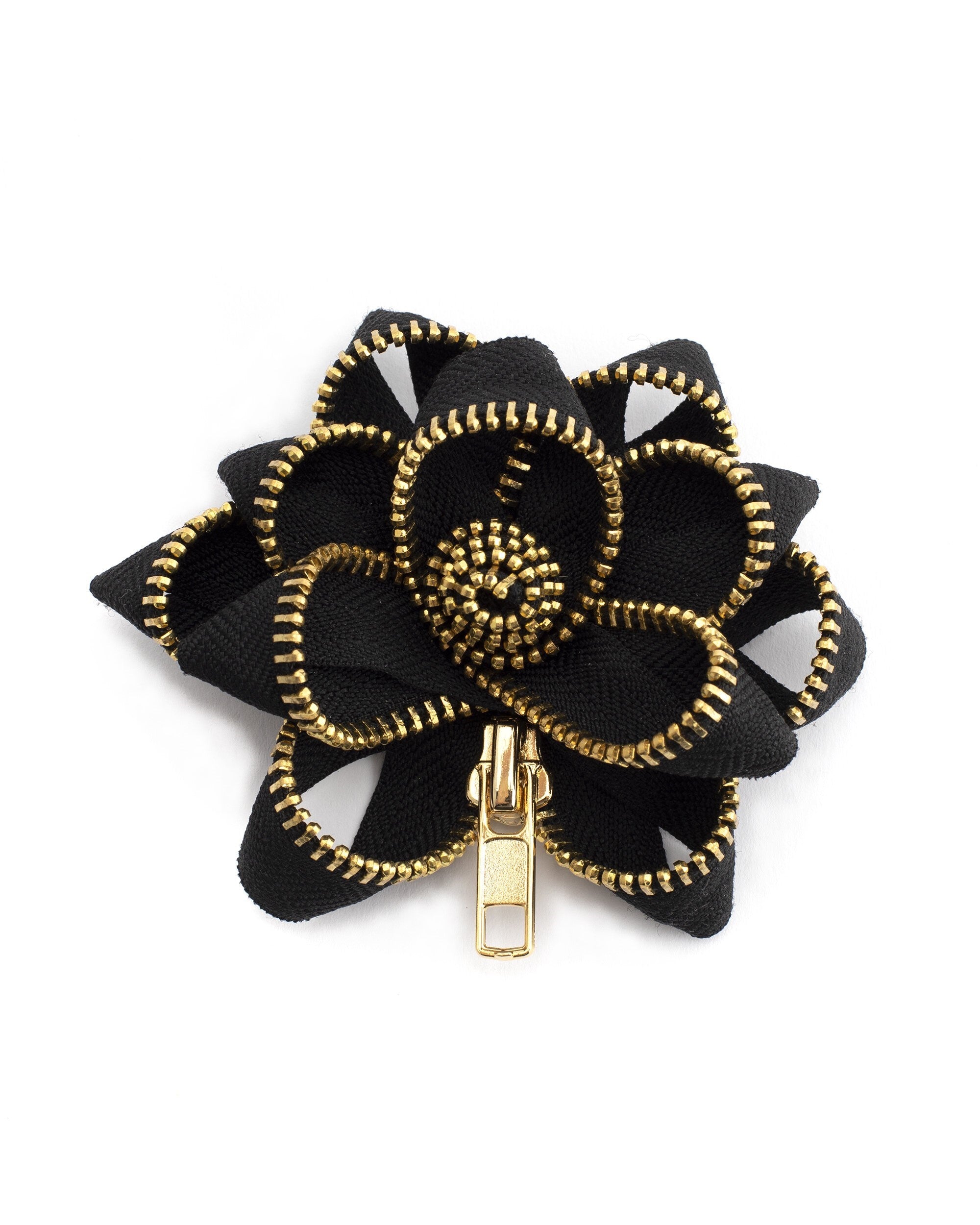 花刺し ZIPPER FLOWER PINS – InterFusion Art