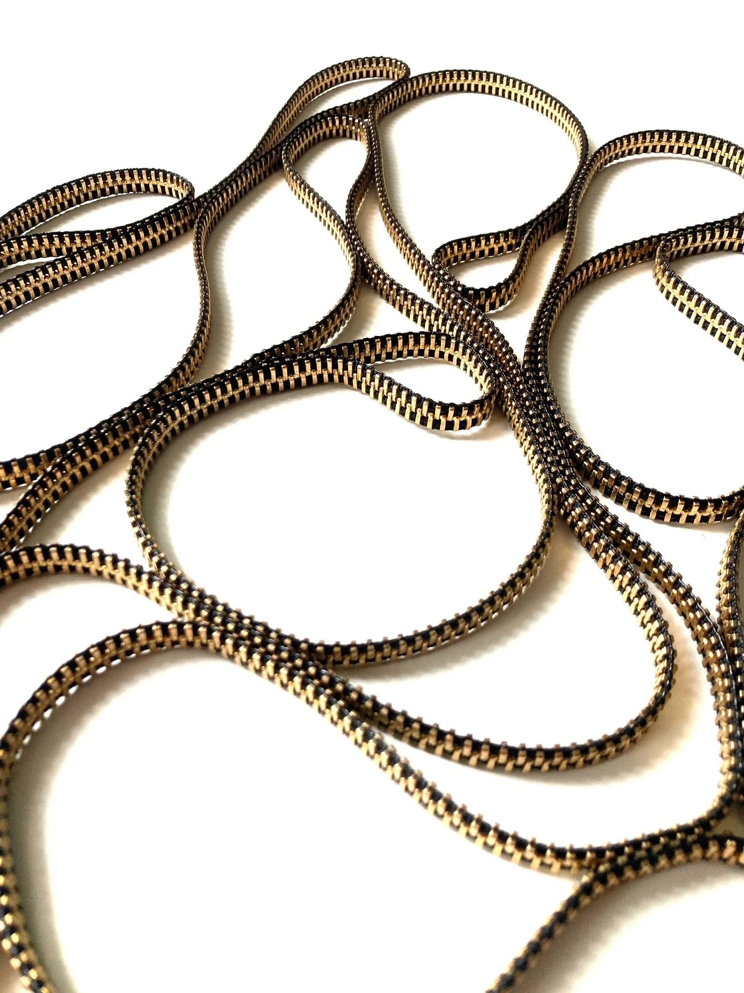 INTERLACE III - ZIPPER SCULPTURE