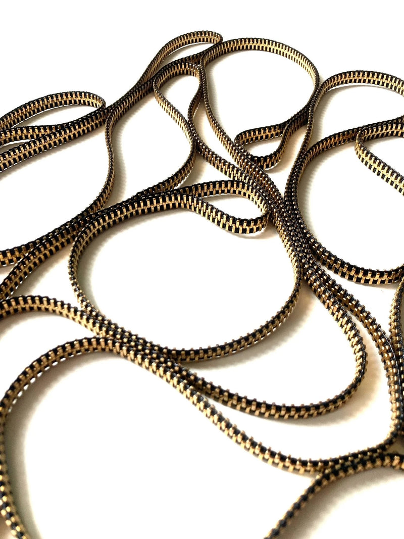 INTERLACE III - ZIPPER SCULPTURE