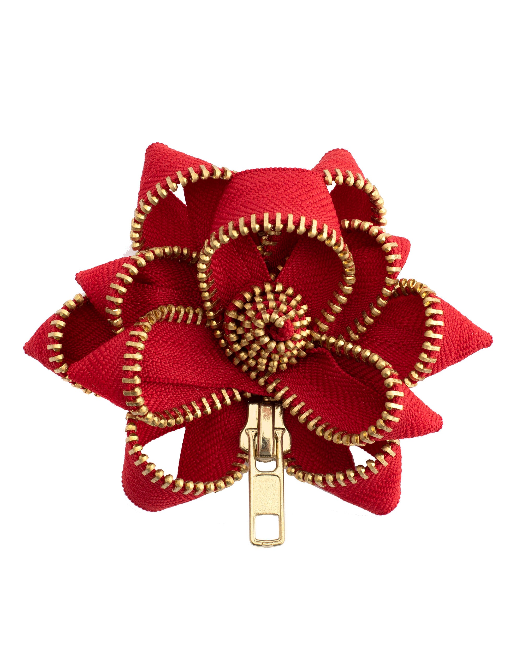 ZIPPER FLOWER PINS – InterFusion Art