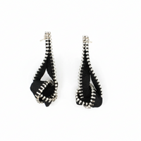 FABRIC KNOT EARRINGS - K5164