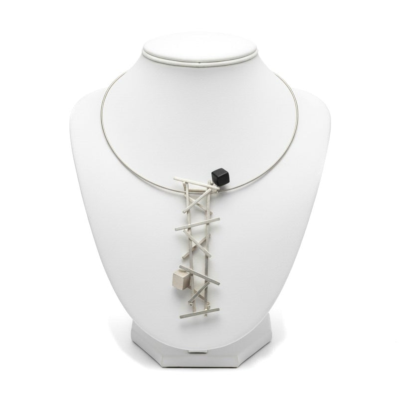 BUILD NOT DESTROY PENDANT – InterFusion Art
