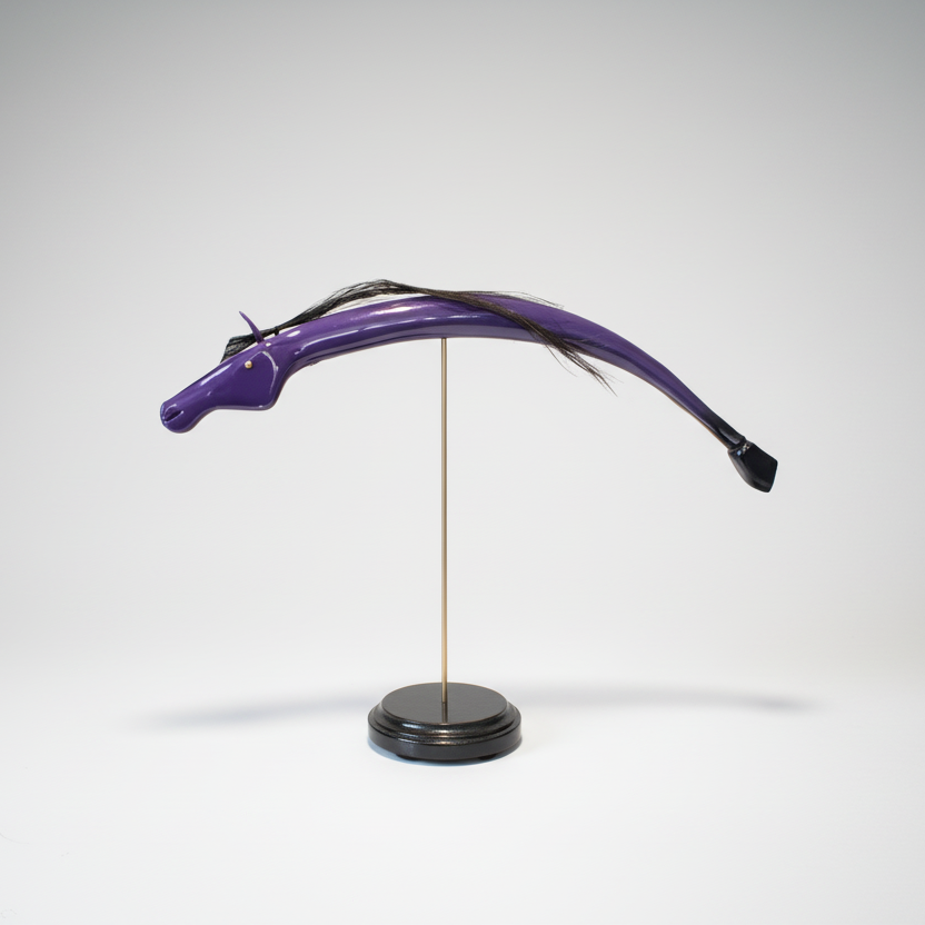 STICK HORSE - PURPLE