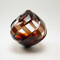 RED / BROWN VASE