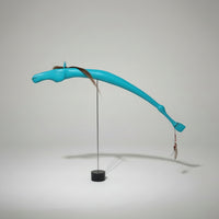 LARGE STICK HORSE - TURQUOISE