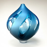 BLUE / DARK BLUE VASE