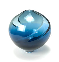 STEEL BLUE / SEA GREEN VASE